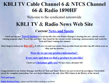 Tablet Screenshot of kbli.org